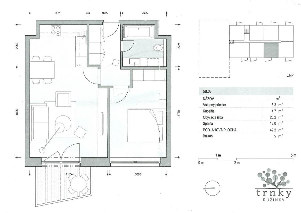 Air-Conditioned, 2 Room Apartment With Terrace Bratislava Buitenkant foto